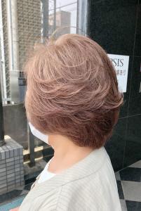ピンクベージュブラウンの可愛いグレイカラー - Hair&Make OPSIS掲載