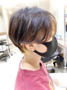 ハンサムショート×フレーミングカラー【Ash大泉学園店 横山 - Ash 大泉学園店掲載