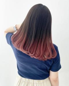ピンクグラデーションカラー - amble luxe 池袋【アンブル リュクス】掲載