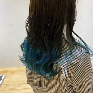 #グラデーションカラー #グリーンカラー - Lily. 北千住【リリィ】掲載