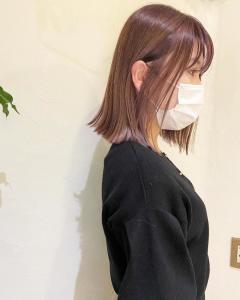 ～大人女性のピンクラベンダー～ - 福岡 オーガニックカラー miroa掲載