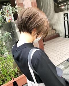 ＃オリーブベージュ＃まるみショート - KENJE横浜-Smart Salon-掲載