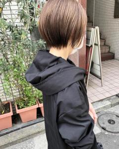 ＃まるみショート＃ハイライト＃ミルクティーベージュ - KENJE横浜-Smart Salon-掲載
