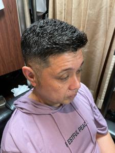 アップバングフェード/六本木/メンズカット/麻布/港区 - ヒロ銀座ヘアーサロン 麻布乃木坂 六本木駅前店掲載