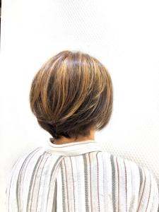 小顔/ショート/ハイライト/丸みショート/ショートボブ/ - QUALIS 上福岡店掲載