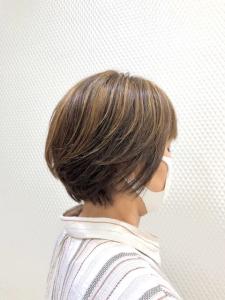 小顔/ショート/ハイライト/丸みショート/ショートボブ/ - QUALIS 上福岡店掲載