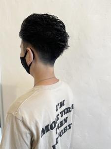 ～メンズカットツーブロックスタイル～ - 福岡 オーガニックカラー miroa掲載