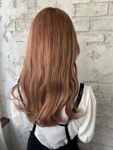 オレンジベージュヘーゼルベージュフェザーバング6158 - prize 池袋【プライズ】池袋西口店掲載