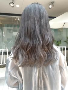 透明感アッシュベージュ - hair make O/S掲載