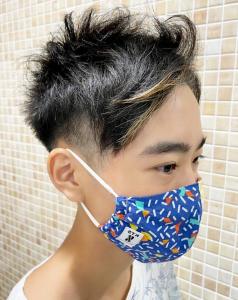 ツーブロック×フェード刈り上げ+前髪メッシュ - Aco掲載