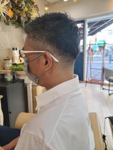 50代　フェードカット　メンズ - another sky掲載