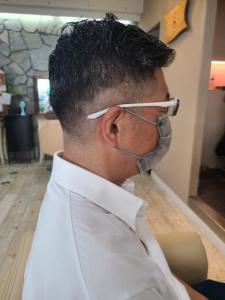 50代　フェードカット　メンズ - another sky掲載