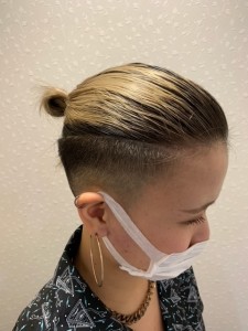 フェードカット風刈り上げ - Ash 志木南口店掲載