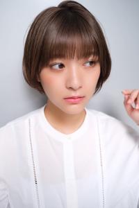 【白岩】大人かわいいひし形ショートボブ - Lalei掲載