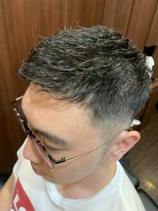 フェード×アイロンパーマ/六本木/パーマ/理容室 - ヒロ銀座ヘアーサロン 麻布乃木坂 六本木駅前店掲載