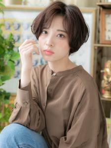 バレイヤージュで大人かわいいマッシュボブ ノンジアミンカラー - COVER HAIR bliss 【カバー ヘア ブリス】川口/ららテラス川口東口駅前店掲載