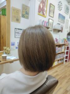 細めハイライト☆（白髪活かしカラー） - hair studio Romeo掲載