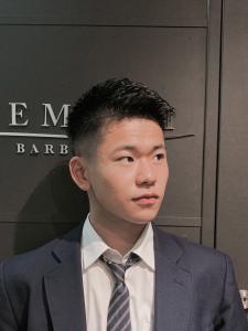 形状記憶パーマ×スキンフェード《五反田／理容室/バーバー - ヒロ銀座ヘアーサロン 五反田店掲載