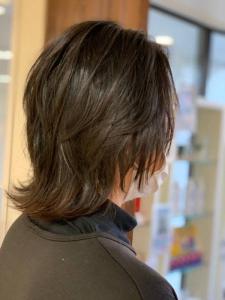 ウルフ/レイヤーカット/外ハネ/小顔/40代50代60代/ - QUALIS 上福岡店掲載