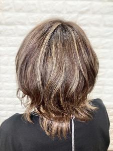 外ハネウルフ！ハイライトカラー/ラベンダーカラー/マッシュボ - FIX-hair 梅田店掲載