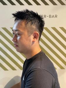 大人の刈り上げスタイル【BARBER-BAR】 - バーバーバー赤羽掲載
