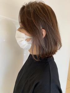 【白髪ぼかしブレンド×オリージュ】 - marju銀座掲載