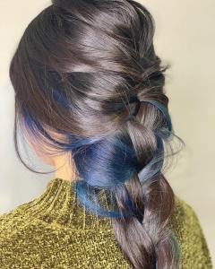 インナーカラー　Blue - edge.下北沢掲載