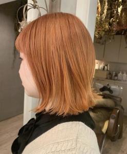 オレンジベージュ - 半個室型美容室 Sourire 赤坂店掲載