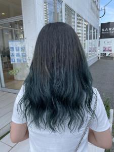 グリーングラデーション - SARA Beauty Sight 九大学研都市店掲載