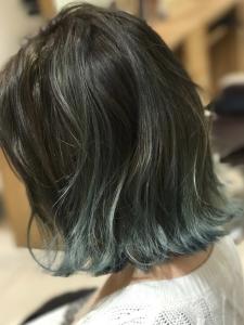 バレイヤージュ×アッシュグリーン - HAIR & MAKE EARTH 青葉台店掲載