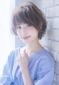 石田ゆり子さん風・大人かわいい40代のクセ毛風ショートボブ - BONNY COUTURE 【ボニークチュール】掲載