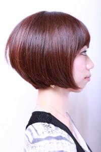 大人の美形ひし形ショートボブ - sisi hair design掲載