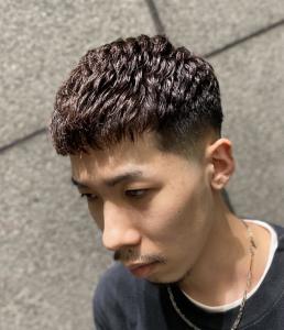 濡れパンクロップフェード - ヘアーモードキクチ 銀座店掲載