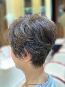 ショート/小顔/グラデーション/ショートウルフ/パーマ/ - QUALIS 上福岡店掲載