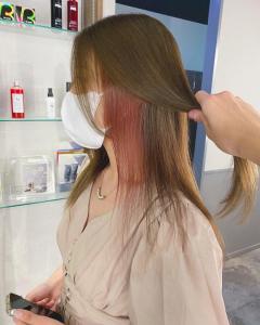 インナーカラー/淡いワインレッド - TriumpH 天王寺店掲載