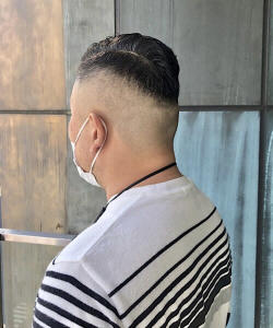 フェードスタイル/ハードパート/サイドパート/濡れパン - N.BARBER GINZA【エヌドットバーバー銀座】掲載