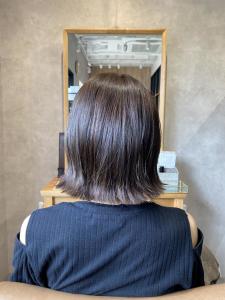 白髪ぼかしアッシュカラー☆ - 半個室型美容室 Sourire 姪浜店掲載