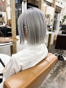 【Lilly渋谷】#シルバーアッシュ #ホワイト - Lilly shibuya 【髪質改善/縮毛矯正/酸性ストレート/ブリーチ/ダブルカラー】掲載