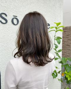 オリーブベージュ【sourire 神田】 - 半個室型美容室 Sourire 姪浜店掲載