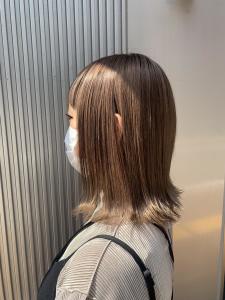 ミディボブ、オリーブジュ - 半個室型美容室 Sourire 赤坂店掲載