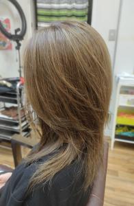 ハイライト効果で白髪もなじむカラー☆ - hair studio Romeo掲載