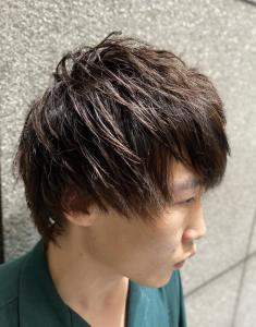 ゆるパーマショートウルフ - ヘアーモードキクチ 銀座店掲載