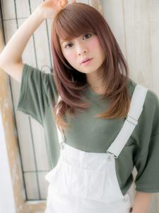 髪質改善/くすみピンクの抜け感ストカールa - センター北美容院 髪質改善 個室サロン art salon掲載