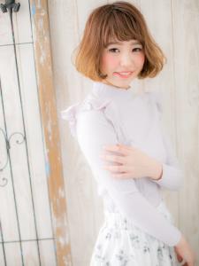 髪質改善/大人ガーリー♪ヘムライトで小顔ボブa - センター北美容院 髪質改善 個室サロン art salon掲載