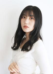 ダークブラウンセミロング - BLOCK hairmake掲載