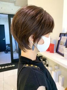 40代50代60代吉瀬美智子さん風大人ショート - sweep 平尾掲載