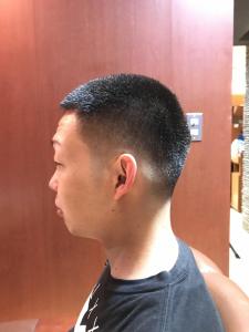 やりすぎないおしゃれスキンフェードボウズ - ヘアーモードキクチ 銀座店掲載