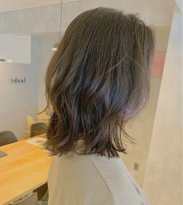 カーキグレージュカラー×ミディレイヤー☆ - :ideal 本町本店掲載