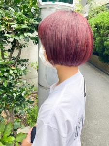 【Reir下北沢】*フレンチボブ+ラズベリーピンク* - Reir_下北沢掲載