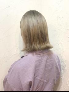 【Reir下北沢】*外ハネボブ+ペールヘーゼルベージュ* - Reir_下北沢掲載